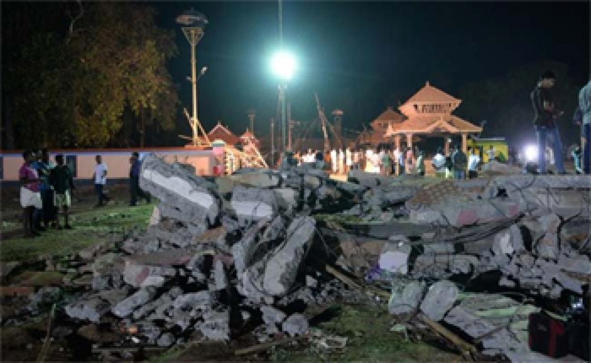 Kerala temple fireworks tragedy: Blame game starts